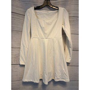 HYZ Long-Sleeved Athletic Mini Dress with Shorts Size M